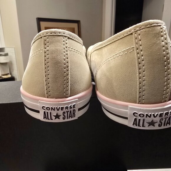 Woman's Shoes Converse Chuck Taylor All Star Dainty Mary Jane Ballet OLIVE 7.5 - Picture 7 of 13